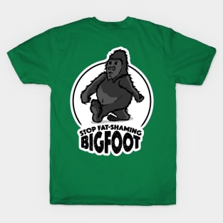 Stop Fat-Shaming Bigfoot T-Shirt